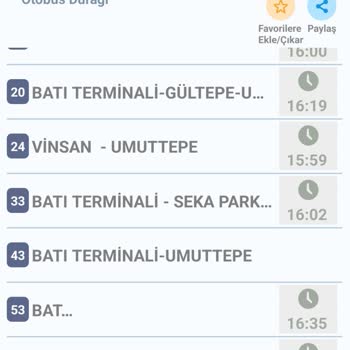 Kocaeli Büyükşehir Belediyesi 53 Numaralı Otobüs