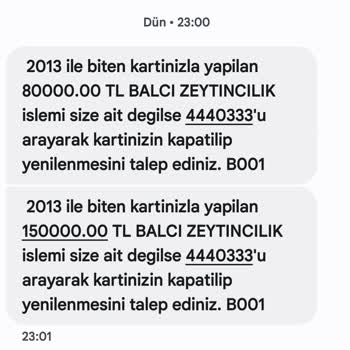 Garanti Bankası Kredi Kartımdan Habersiz Para Çekildi!