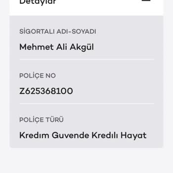 Akbank Kredi Hayat Sigortası İptali