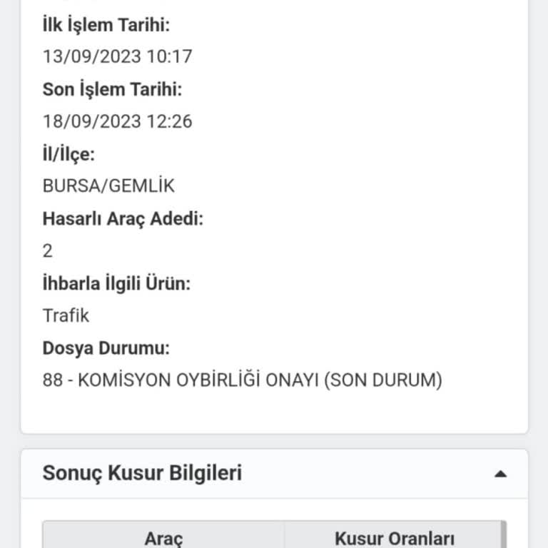 Axa Sigorta Aksigorta Arasında Anlaşmazlık Yüzünden Mağdurum.