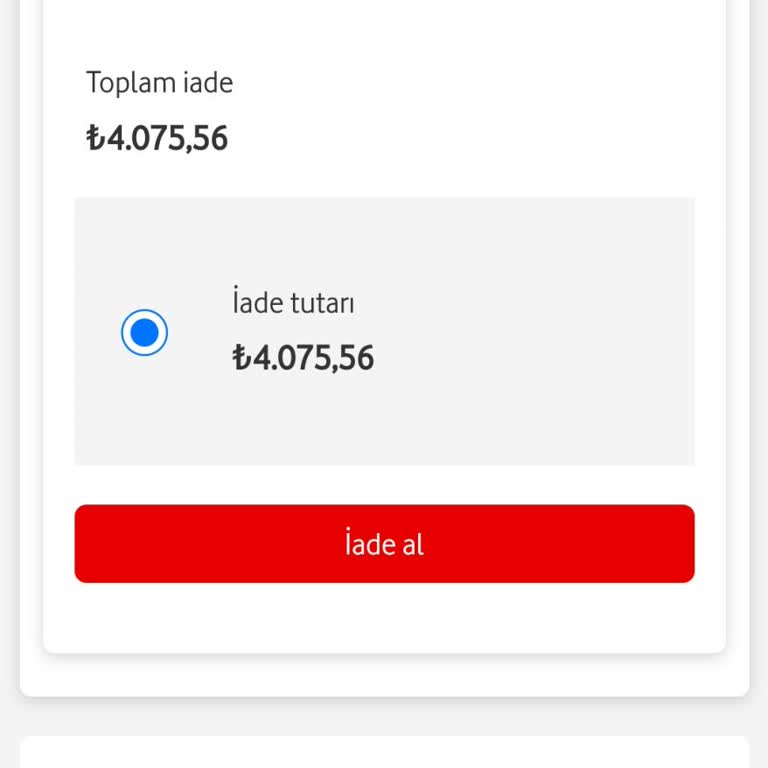 Vodafone İade Sürecinde Yaşanan Sorunlar