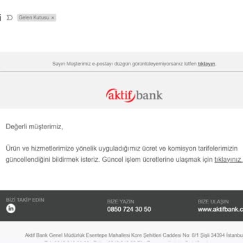 Aktif Bank Rızam Dışında Kişisel Verilerimi Kullanıyor