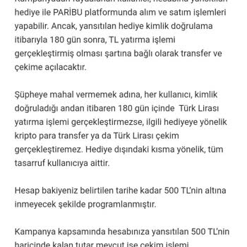 Paribu Davet Programında Yaşanan Sorunlar Ve Yanıltıcı Bilgilendirme
