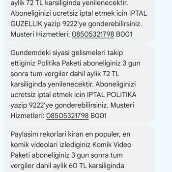Türk Telekom 9222 Servisine Alakam Olmadan Yapılan Üyelik