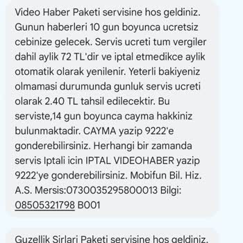 Türk Telekom 9222 Servisine Alakam Olmadan Yapılan Üyelik