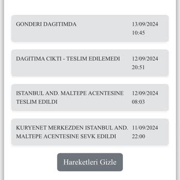 Kuryenet Kargo Firması Dağıtım Süreci Sıkıntısı
