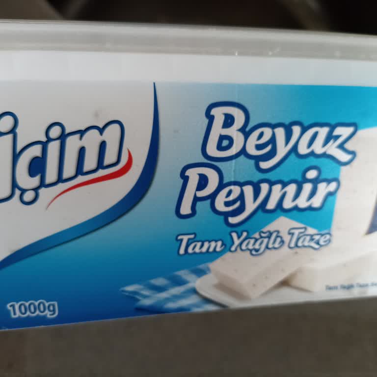 İçim Süt ve Süt Ürünleri Taş Ya Da Plastik Gibi Cisimler