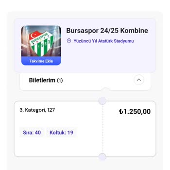 Passolig Kombinem Gözükmüyor... Ss