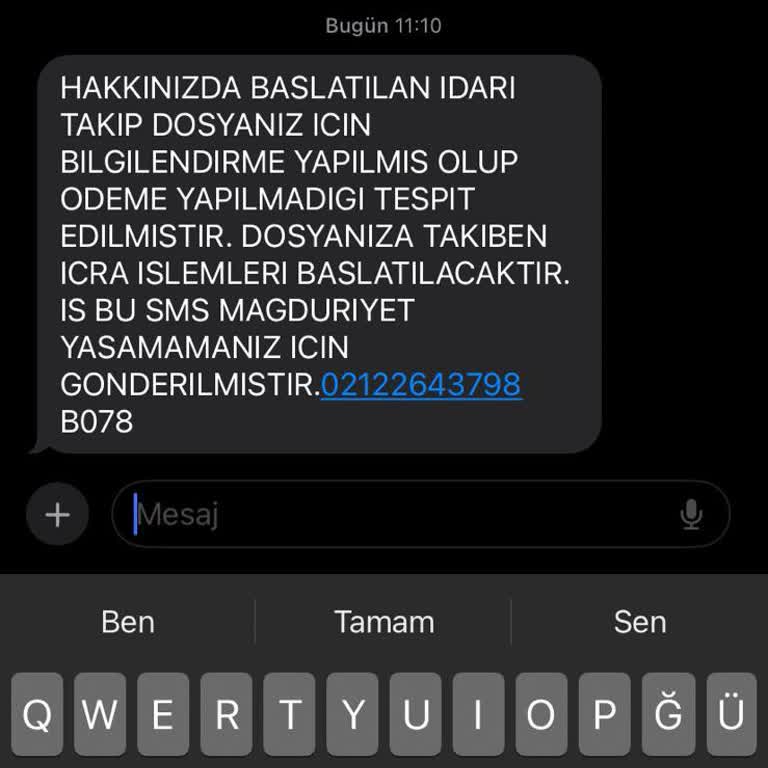 20 Yıl Öncesine Ait Fatura Borcu Talebi