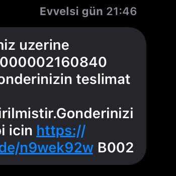 KARGOMsende Kargom Elime Ulaşmıyor