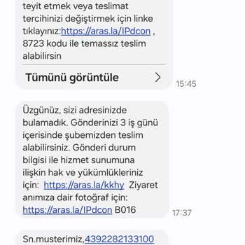 Aras Kargo Şube Çalışan Üslupları