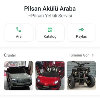 Pilsan Oyuncak adını kullanan sahte instagram hesabı üzerinden Elazığ'da Sahte Akülü Çocuk Arabası Satışı