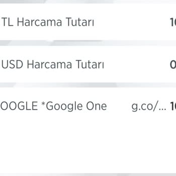 Google Hep Pay Haberim Olmadan Hesabımdan 103 TL Çekmiş