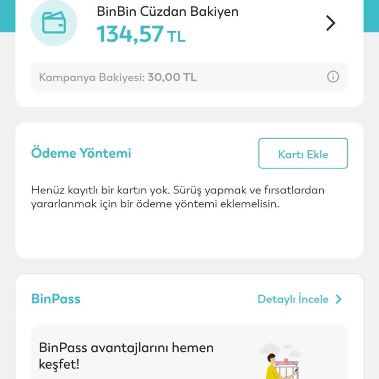 BinBin Para İadesi İstiyorum