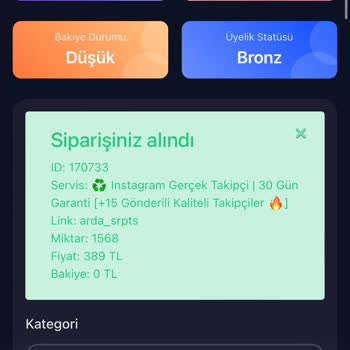 Modern Takipçi İşlemim Hakkında Yardımcı Olmuyor
