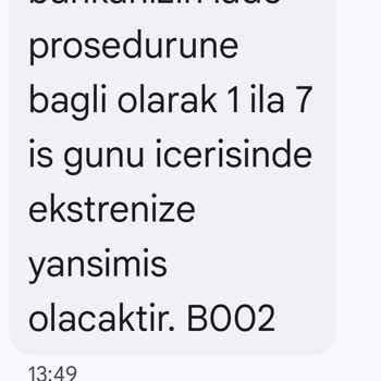 Ajet İade Ettiğim Biletin Ücretini Göndermedi