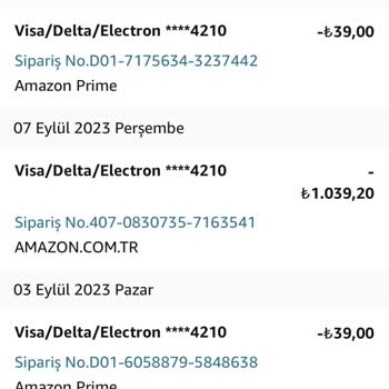 iyzico Amazon Prime İzinsiz Para Çekiyor