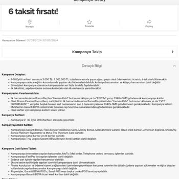 Garanti Bankası Kampanya Yanıltıcı Ve Müşteri Mağduriyeti