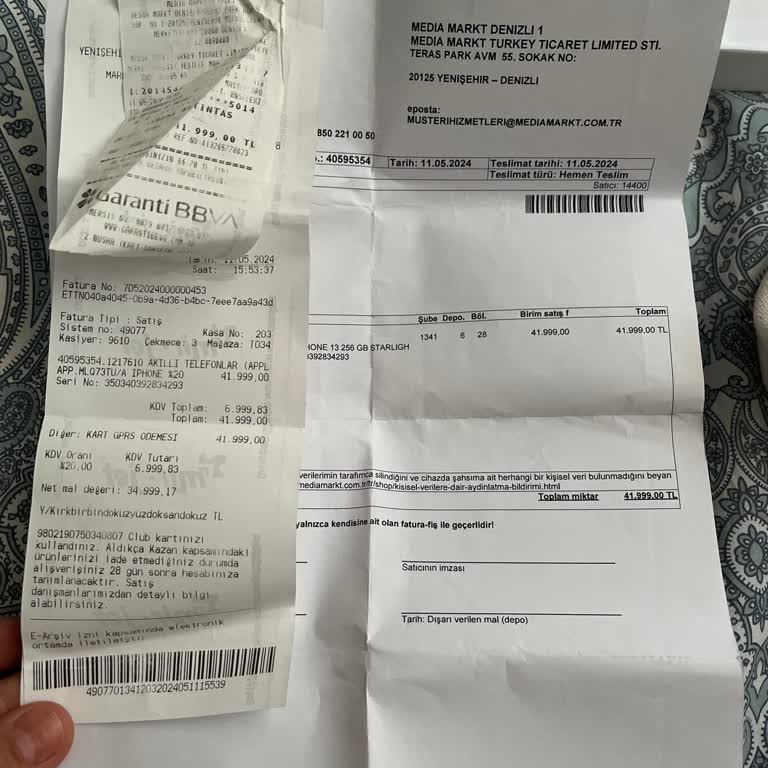 iPhone Cihaz Değişimi Talep Ediyorum