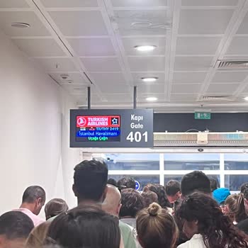 THY Uçak Gecikme Ve Sırasız Alım Sorunu