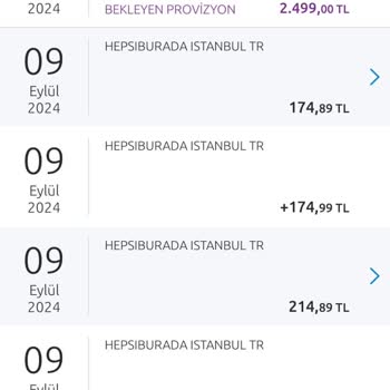 Yapı Kredi Bankası İptal Edilen Ürünün İade Edilmeyen Ücreti