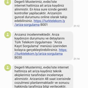 Türk Telekom Ev İnterneti Arızası