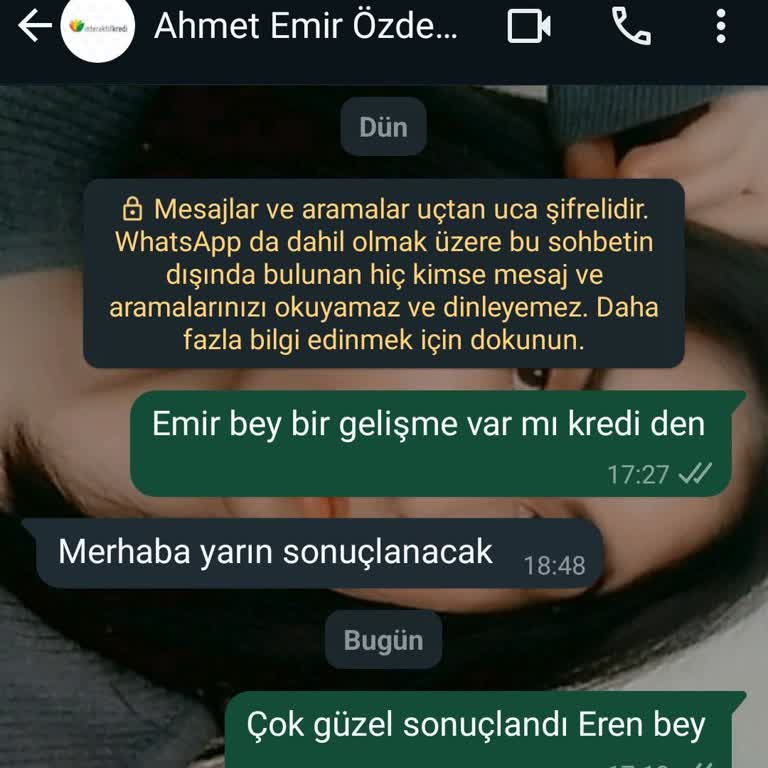 İnteraktif Kredi Kredi Güven Raporu Aldım Ama Geri Dönüş Sağlanmadı