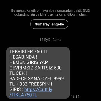 cutt.ly Tebrikler Bonus Kazandin