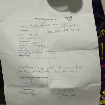 D&R Mağazasından Aldığım Kırık Ürün Ve İade Sorunu