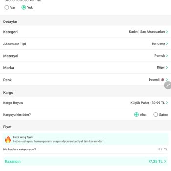 Dolap'a Ürün Yükleyemiyorum