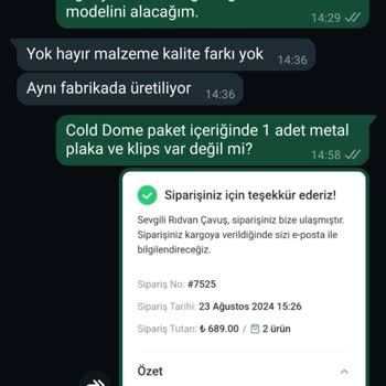 Zoinco Ürünü Satana Kadar Cevap Var, İade Etmek İsterseniz Cevap Yok!