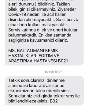 Metin Sabancı Hastanesi Hastane Tarafından Rahatsız Edilme