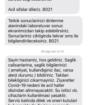 Metin Sabancı Hastanesi Hastane Tarafından Rahatsız Edilme