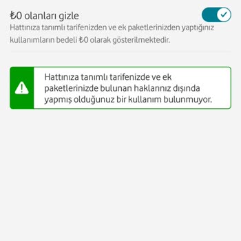 Vodafone Yanlış Bilgilendirme Ve Aşım Ücreti Sorunu