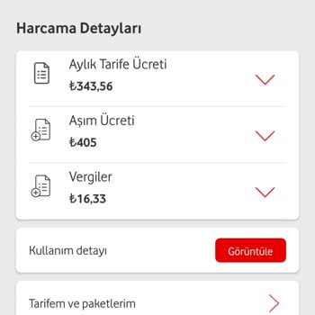 Vodafone Yanlış Bilgilendirme Ve Aşım Ücreti Sorunu
