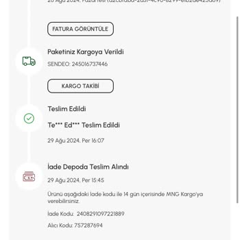 Karaca Züccaciye Karaca Ücret İadesi Yapmadı Ve Bin Pişman Edildim