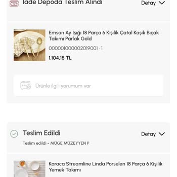 Karaca Züccaciye Karaca Ücret İadesi Yapmadı Ve Bin Pişman Edildim