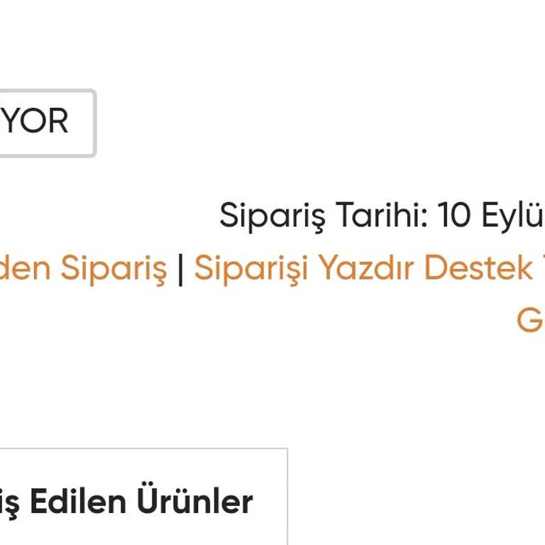 Tamadres.com Hala Kargom İşleniyor Gösteriyor