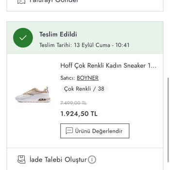 Boyner Fıkra Gibi Ama Fıkra Olmayan Sipariş Mağduriyetim