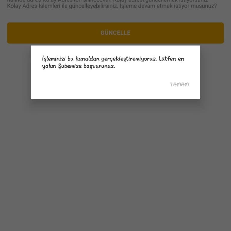 Numara Güncelleme Sorunu VakıfBank