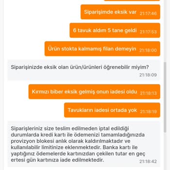 Migros Para İadesi Yapmıyor