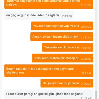 Migros Para İadesi Yapmıyor