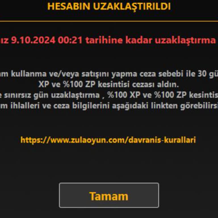 Zula Gereğini Yap Lütfen