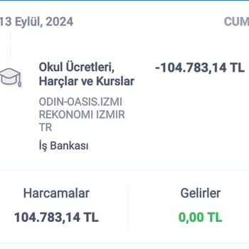 İzmir Ekonomi Üniversitesi Fahiş Kart Ödemeleri