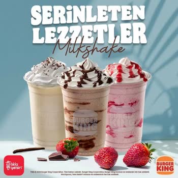 Burger King Cevahir AVM'de Beklentileri Karşılamayan Milkshake Deneyimi