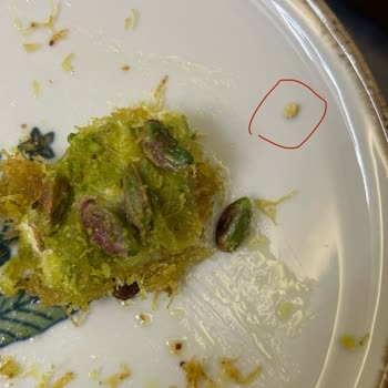 Ehdişam Künefeden Sağlığı Tehdit Eden Özensizlik