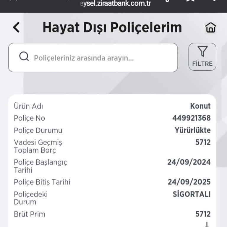 #Ziraat Bankası Ziraat Konut Sigortası İptali