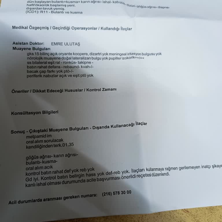 GetirÇarşı Gıda Zehirlenmesi Tavuk Eti