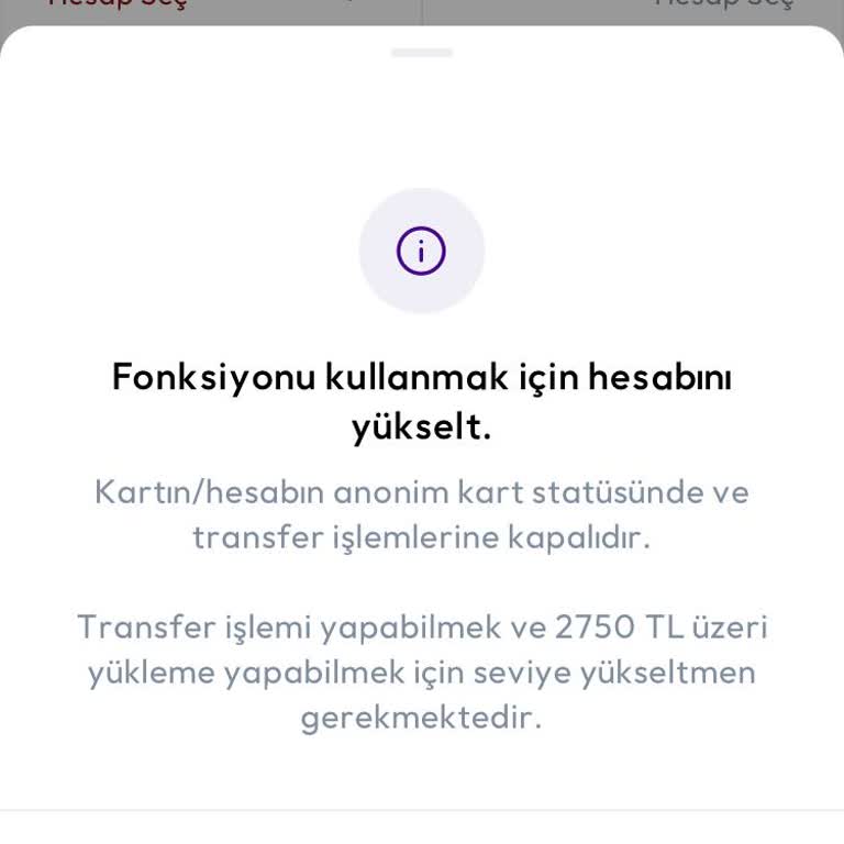 Param Yüklediğim Parayı Kullanamıyorum