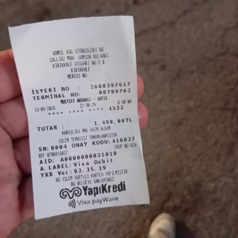 Kamil Koç Aldığımız Bilet Koltuklarımıza Oturamadık